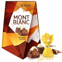 Čokoládový dezert Mont Blanc so sezamom 177g